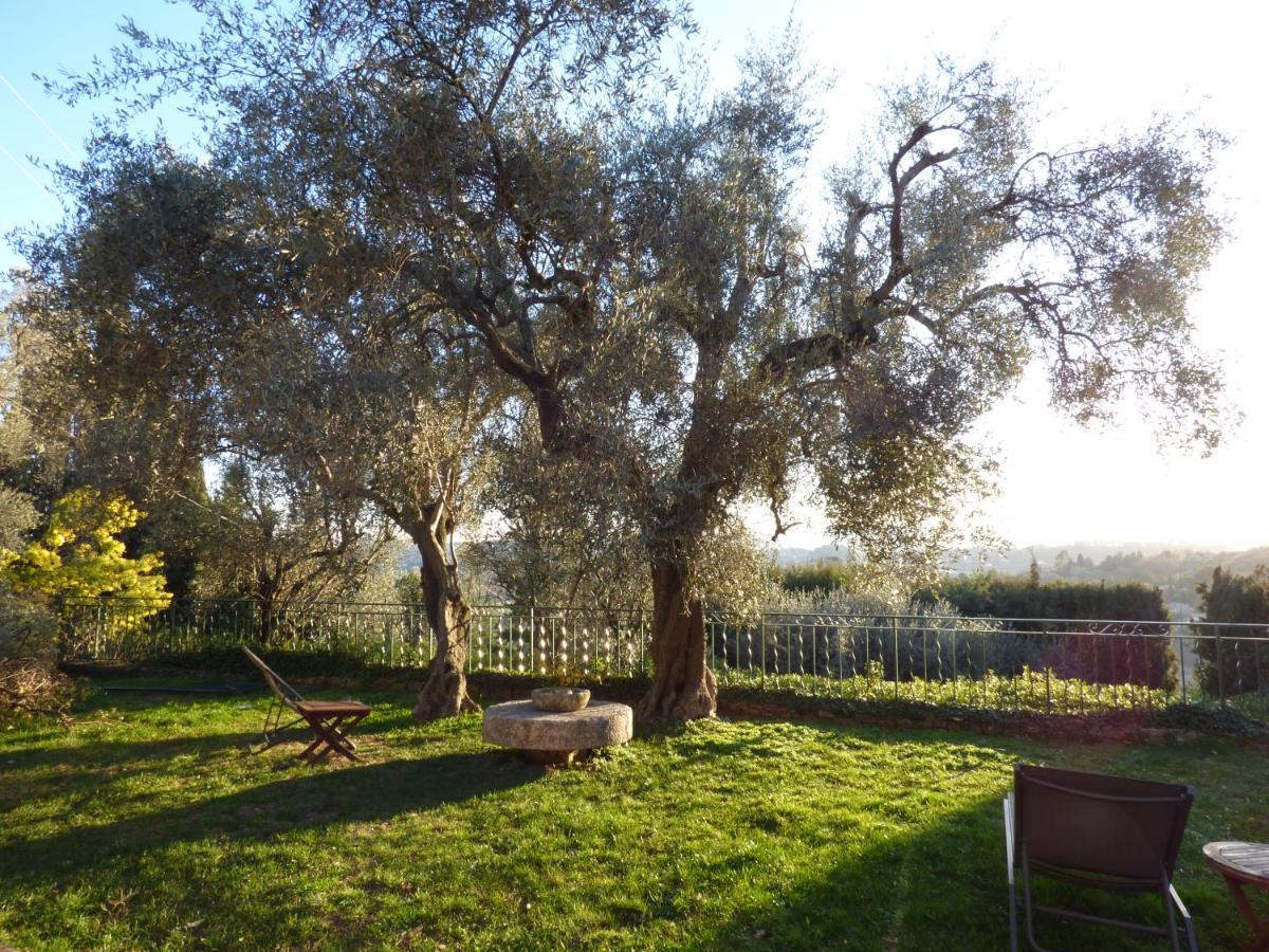 Apartment Cezanne With Heated Pool And Private Garden Chateauneuf-Grasse 外观 照片