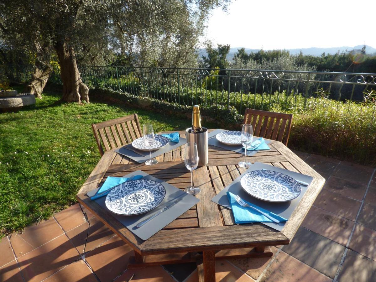 Apartment Cezanne With Heated Pool And Private Garden Chateauneuf-Grasse 外观 照片