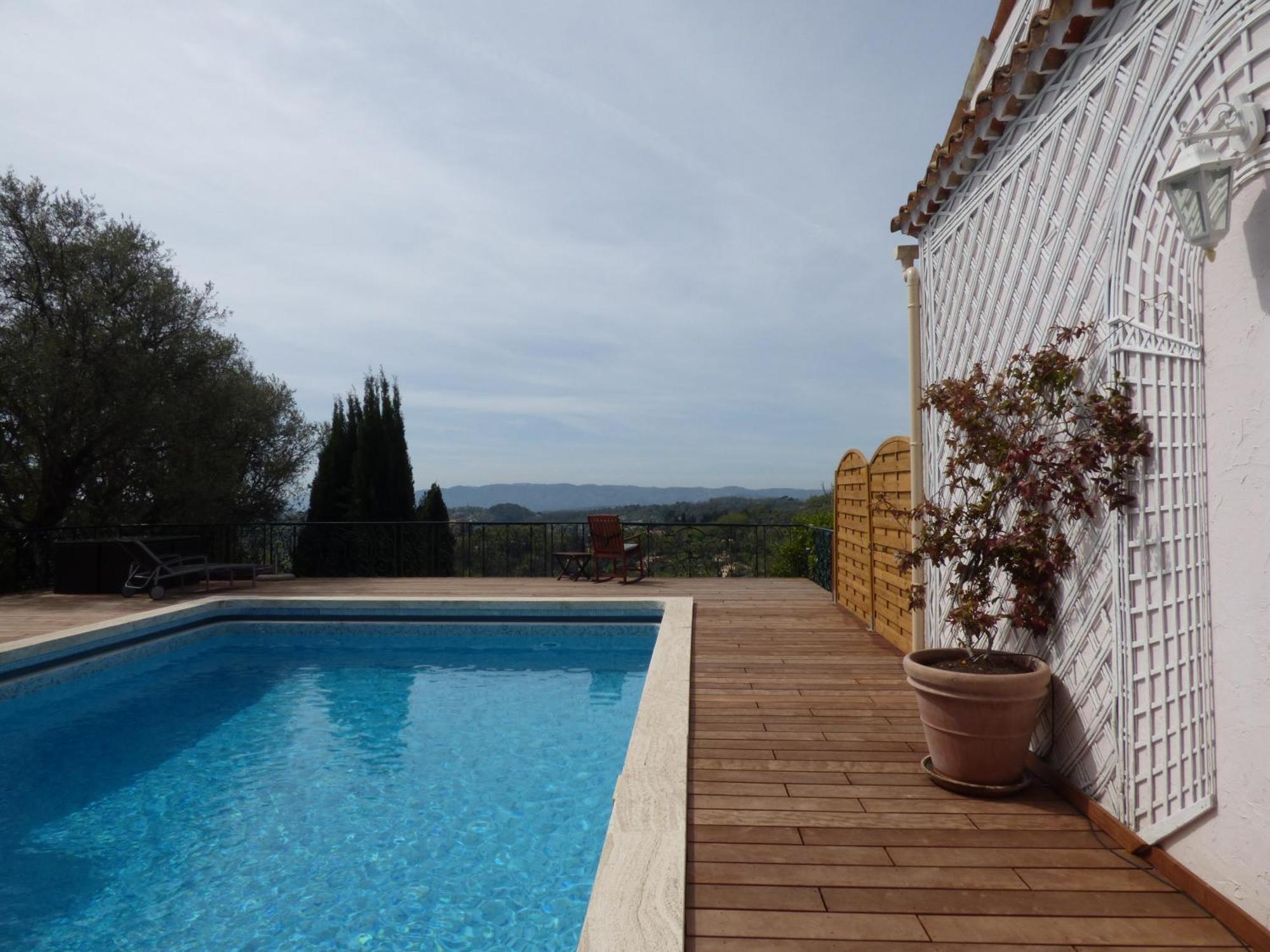 Apartment Cezanne With Heated Pool And Private Garden Chateauneuf-Grasse 外观 照片